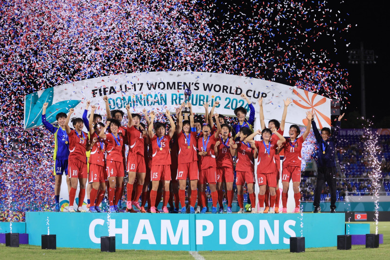 Corea del Norte Campeón en la Copa Femenina de la FIFA RD 2024