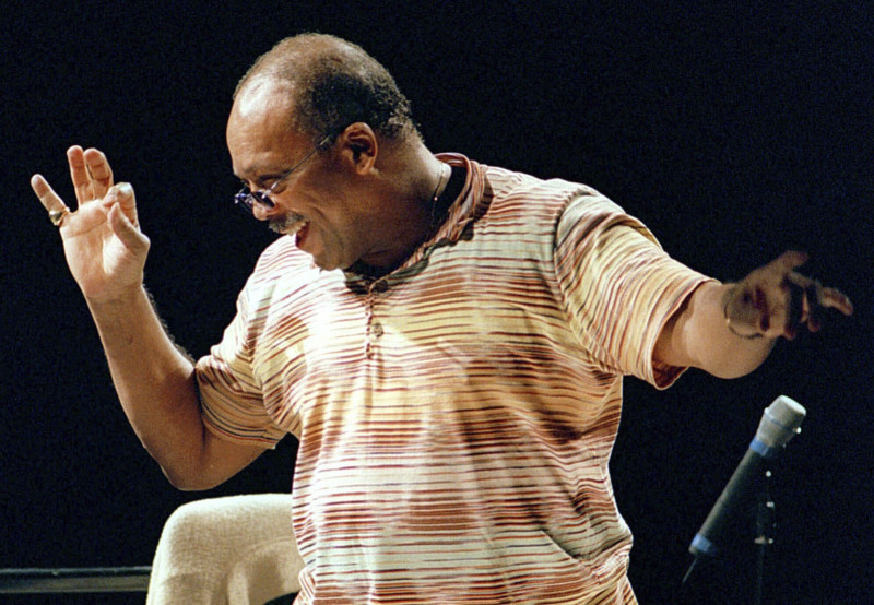 El músico estadounidense Quincy Jones