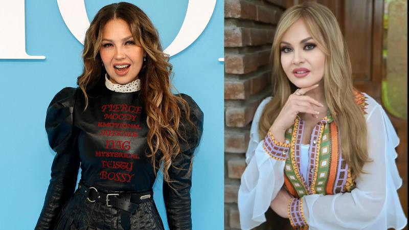 Thalía y Gaby Spanic