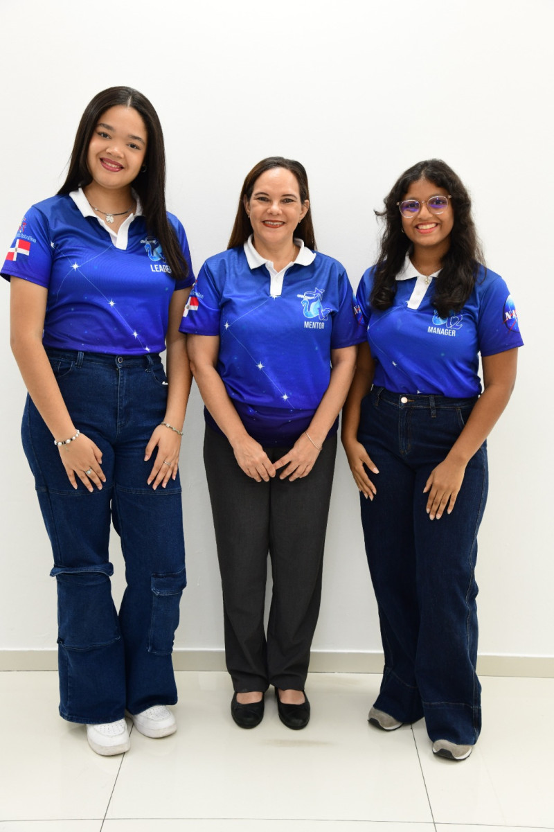 Amy Matos, Aida González y Astrid Reyes