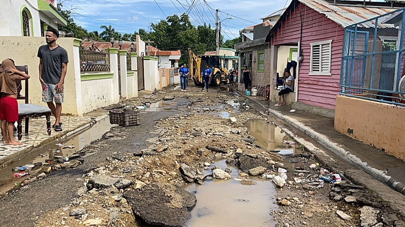 Lluvias afectan a 453 familias en Mao, provincia Valverde