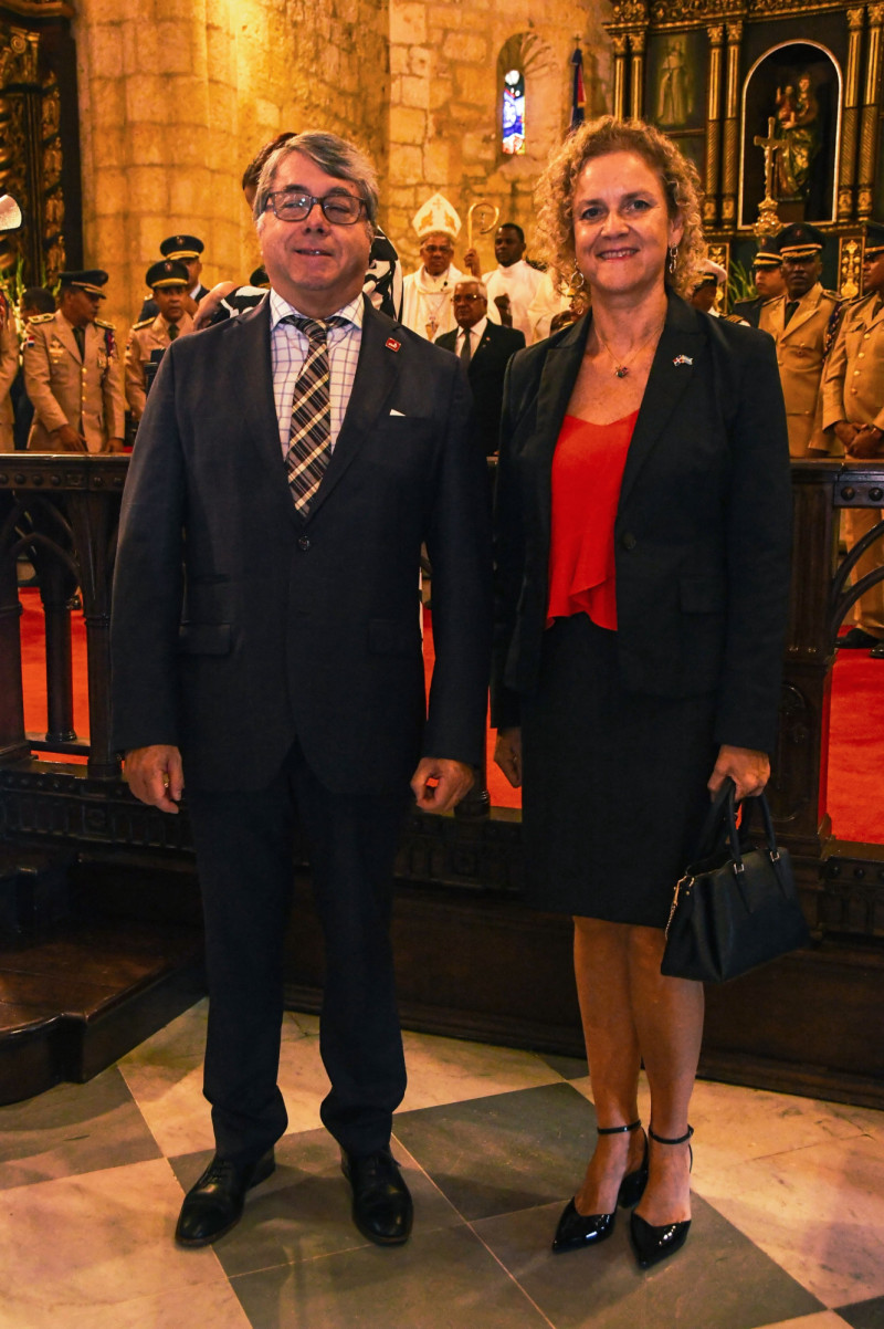 Axel Cabrera y Sandra Winkler.