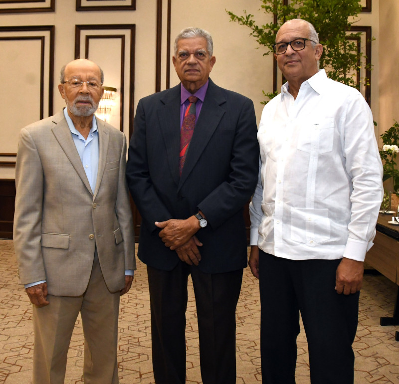 Domingo Marte, Carlos Bonilla y Alberto Roa.