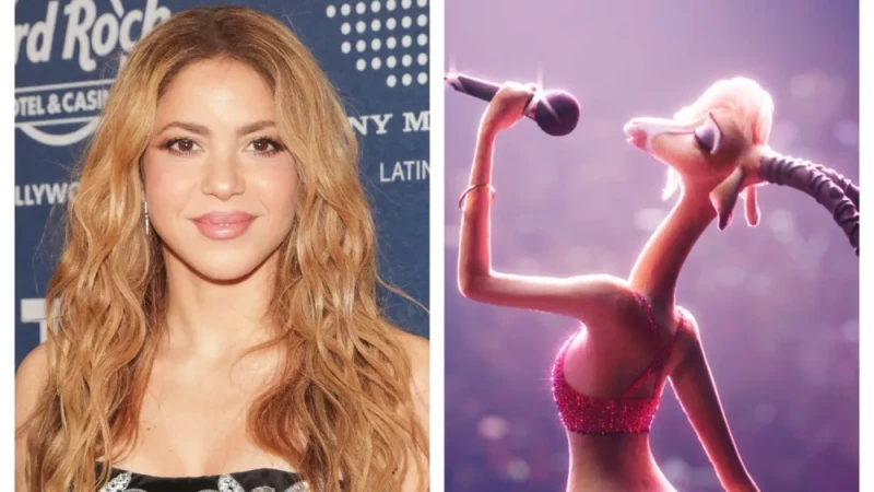 Shakira vuelve a poner voz al personaje de Gazelle en la cinta de animación 'Zootopia 2'