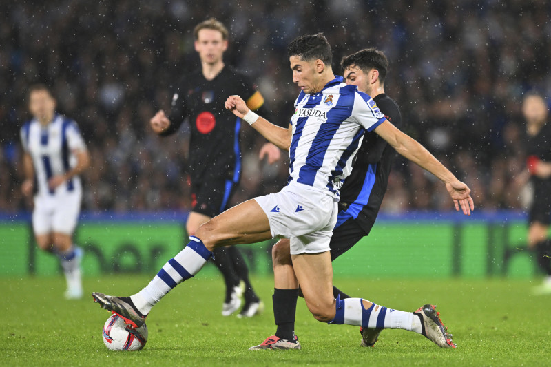 Nayef Aguerd, de la Real Sociedad