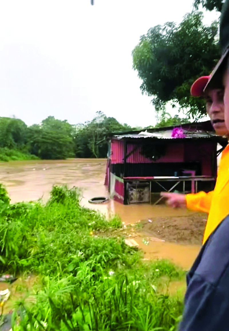 , Lluvias provocan desbordes de r&iacute;os en La Altagracia