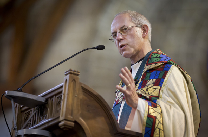 arzobispo de Canterbury, Justin Welby,