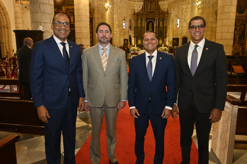 René González, Gerardo Simón, Edgar Abreu y Pablo de la Rosa.