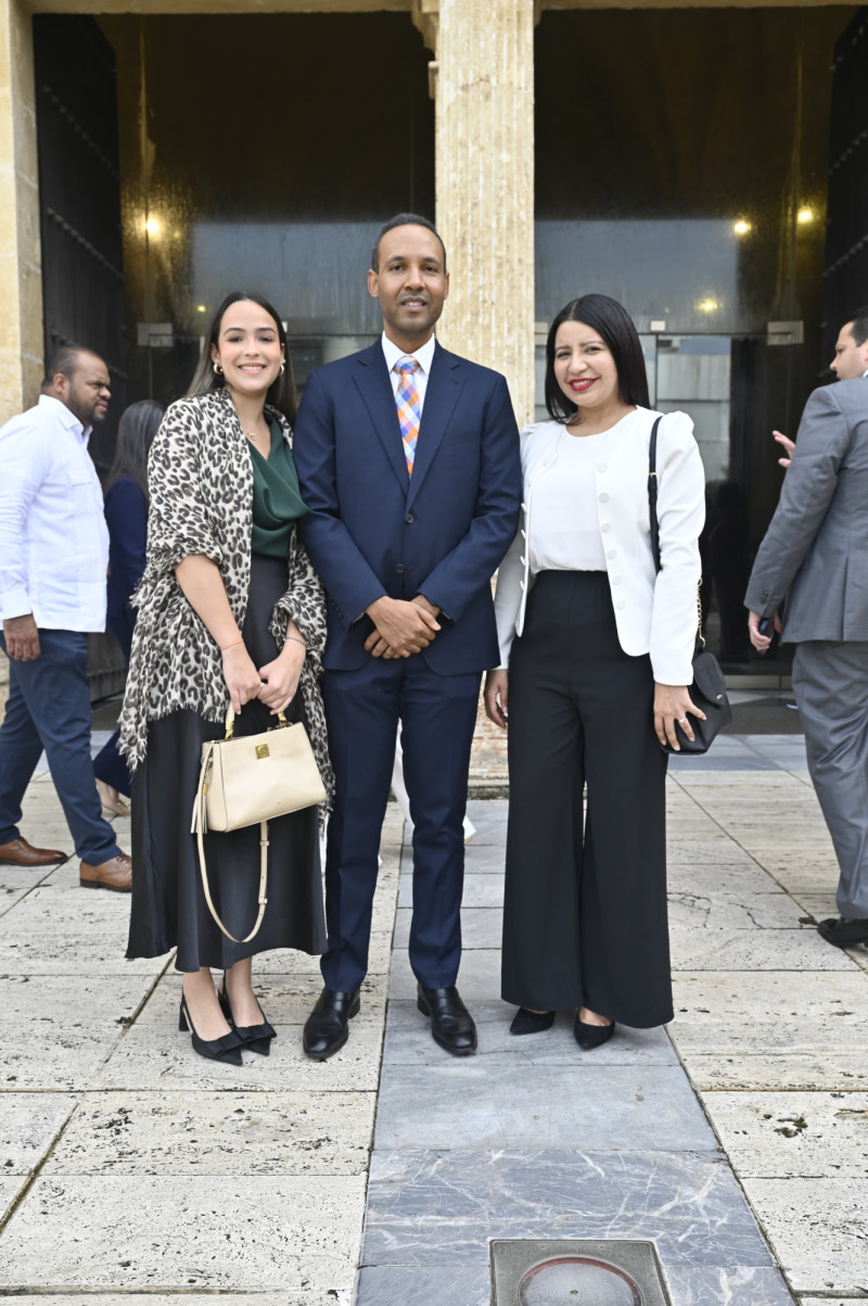 Melissa González, Guillermo Bueno y Nayarik García.