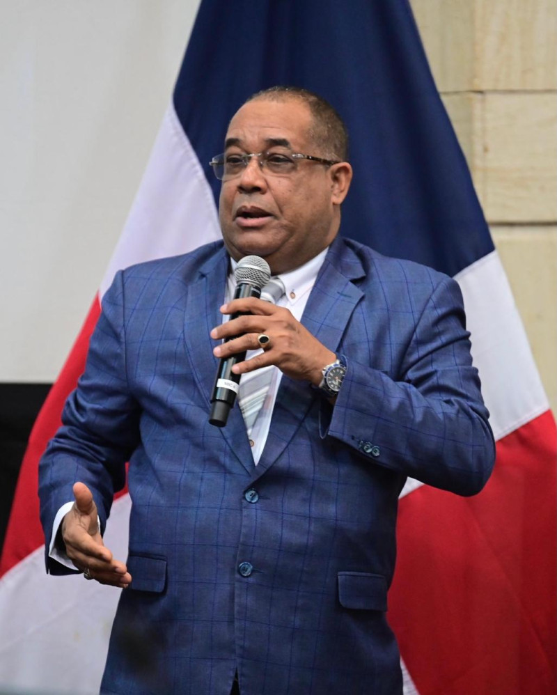 Alexis García, presidente de la Federació Dominicana de Voleibol.