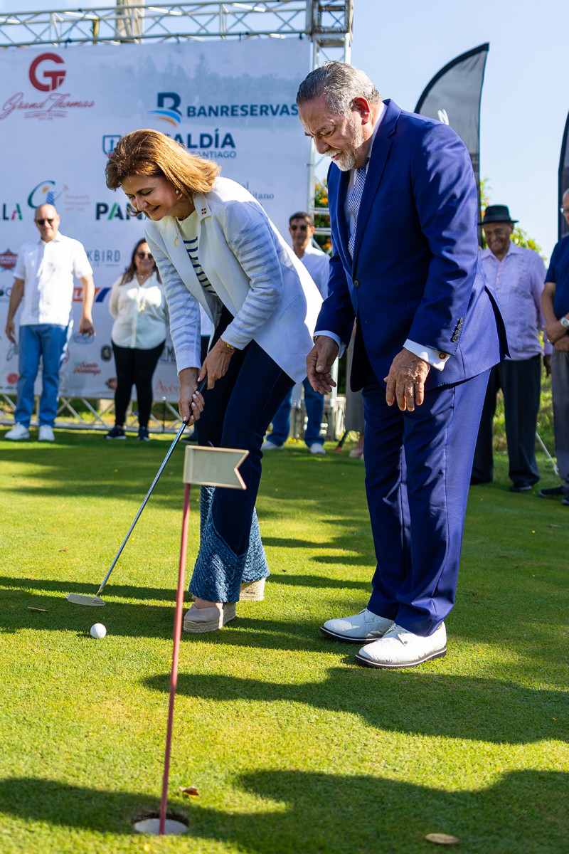 Raquel Peña y Haime Thomas Frías.