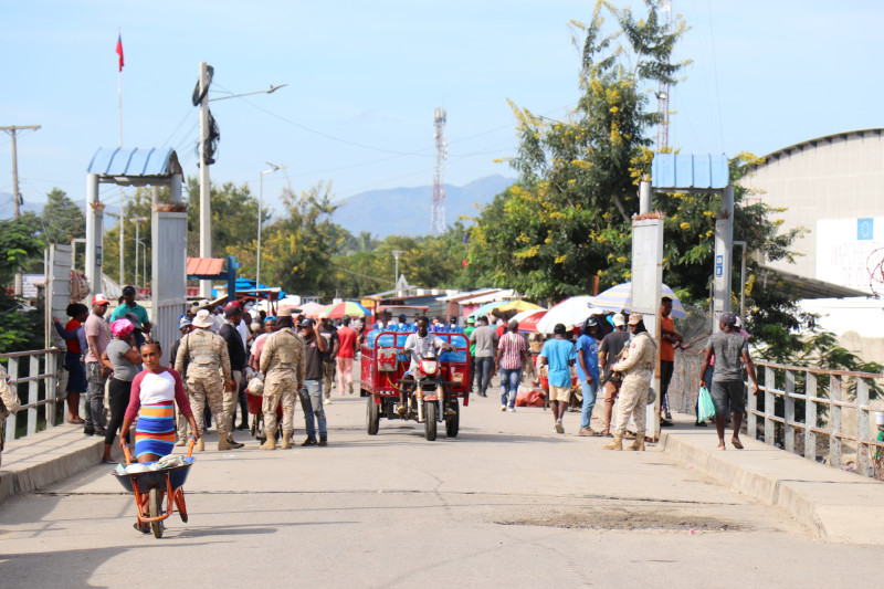 La zona fronteriza se mantiene en calma bajo la vigilancia y protección de los organismos castrenses de la República Dominicana.