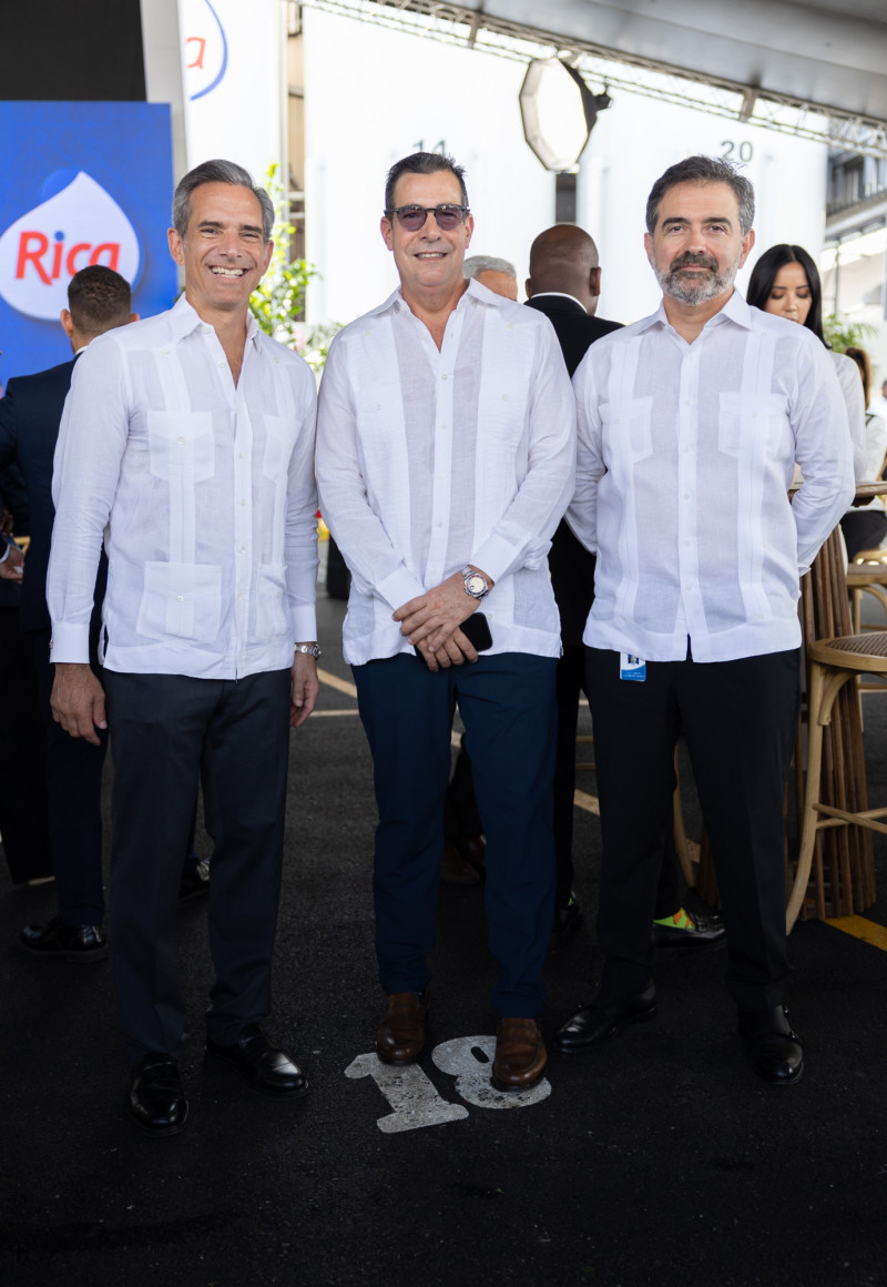 Frank Álvarez, Domingo Bermúdez y Luis López.