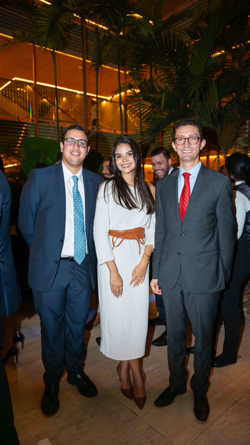 Eduardo Curiel, Nataly De la Rosa y Santiago Sicard