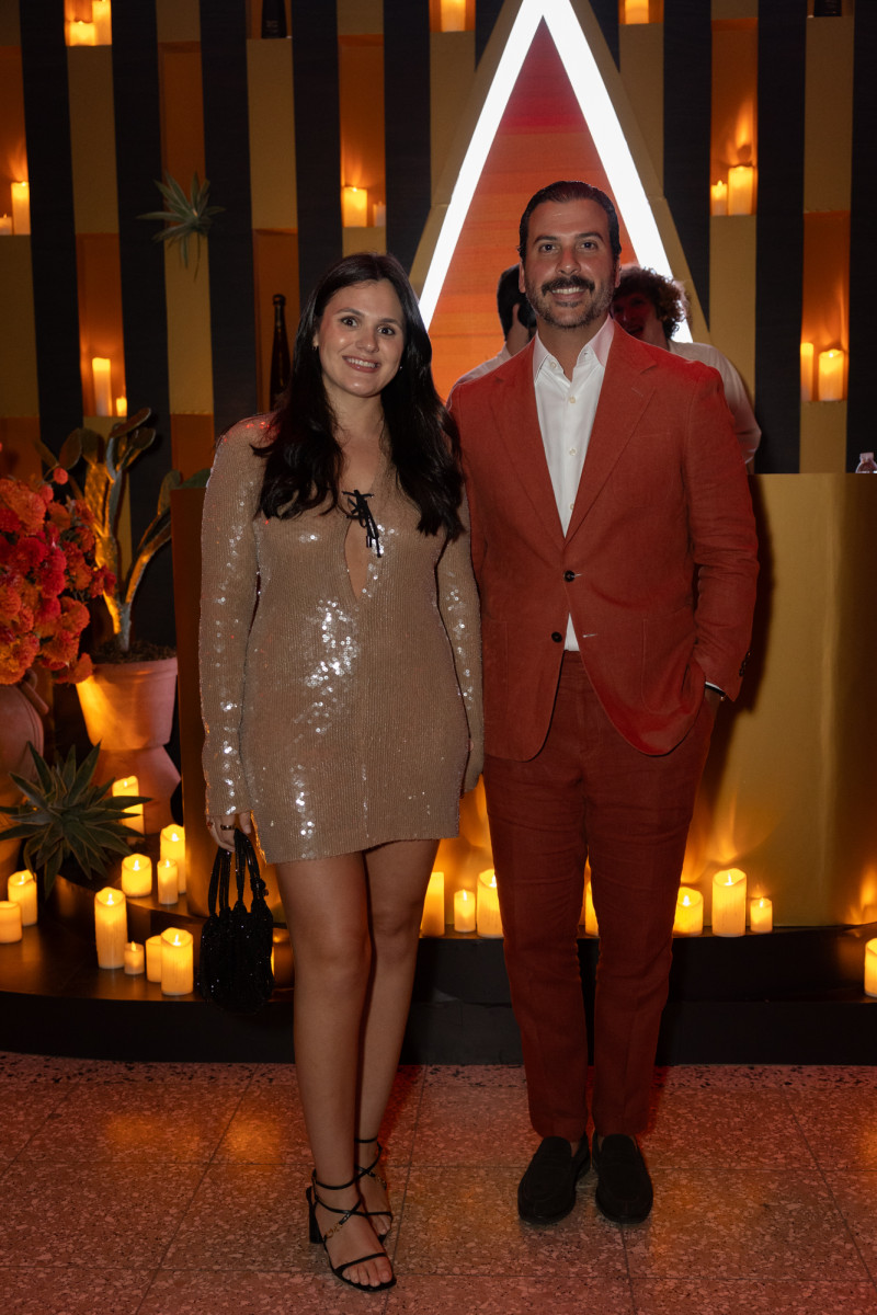 Renée Bonetti y Christian Llenas