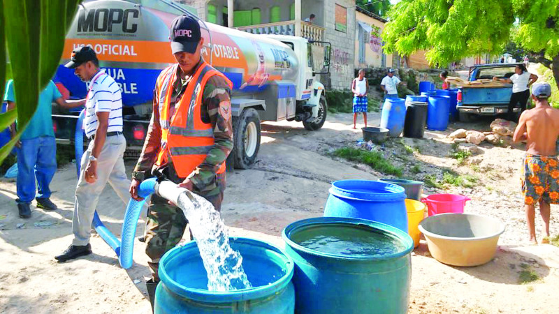 El Inapa ha pedido a la población que almacene agua.