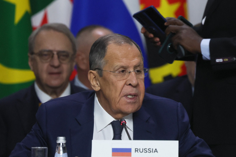 El ministro de Asuntos Exteriores de Rusia, Sergei Lavrov