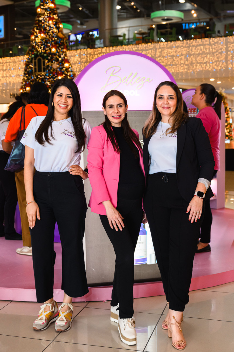 Massiel Reyes, Yessica Valera y Joan Patricia Landolfi