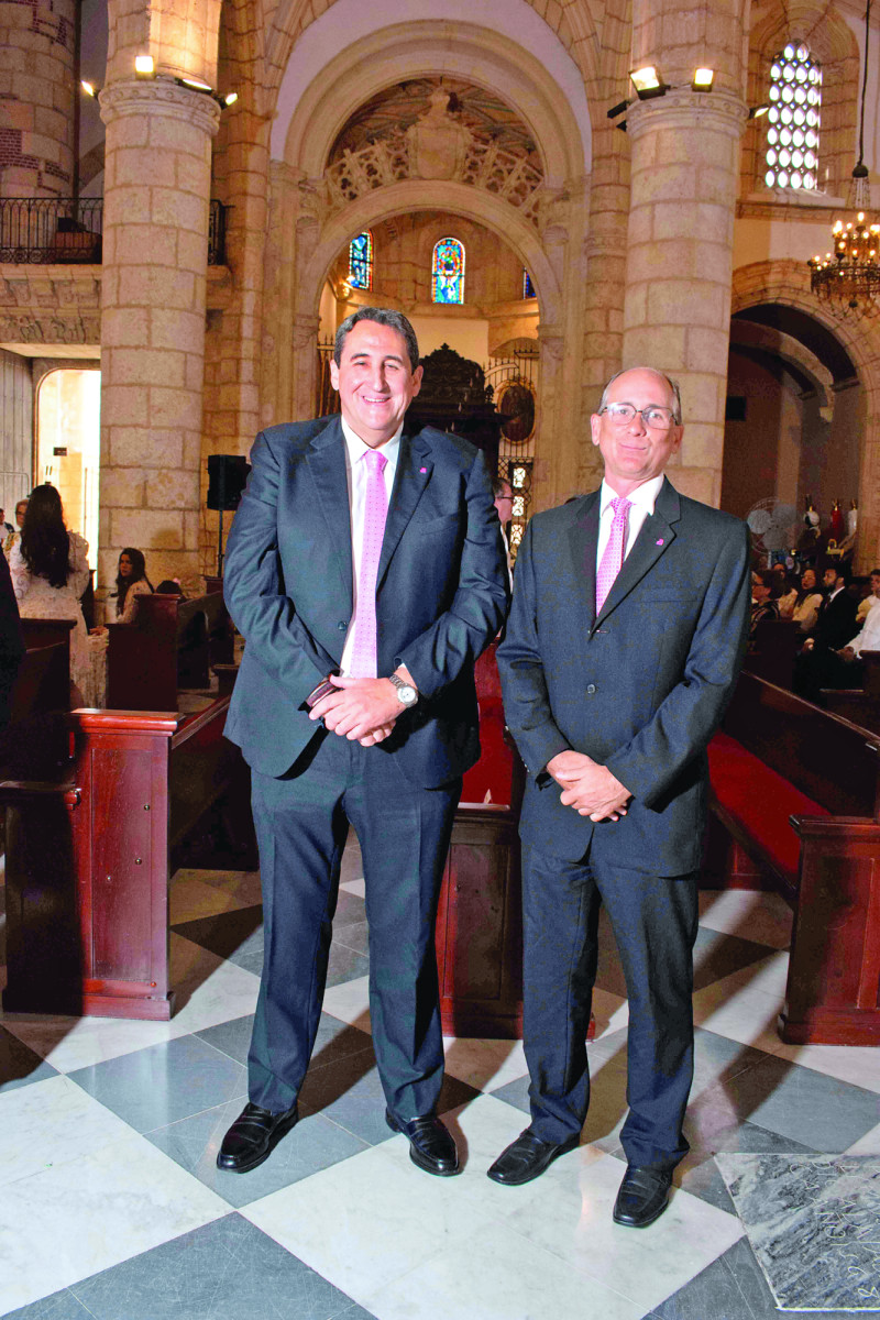 Jesús Izquierdo y Jeffrey Johnson.