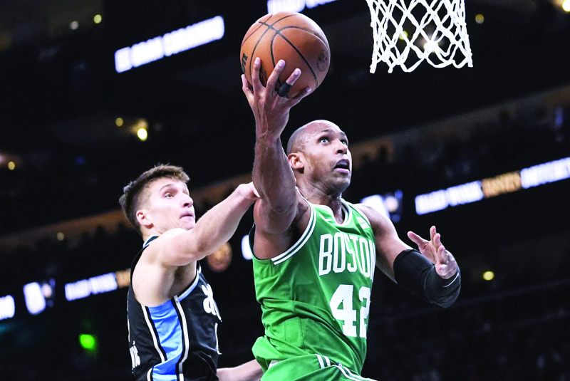 Al Horford, de los campeones Celtics de Boston.