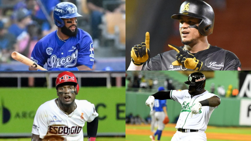 Emilio Bonifacio, Juan Lagares, Junior Lake y Miguel Sanó, son jugadores claves de sus equipos.