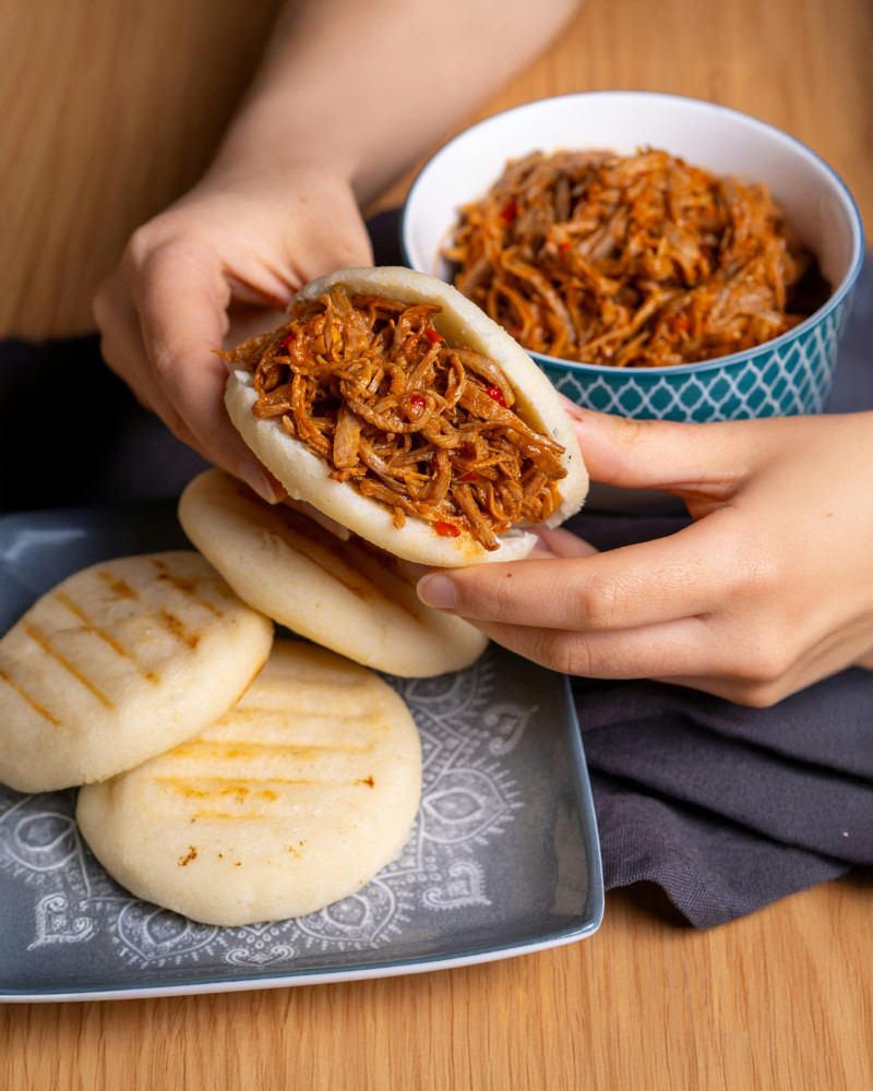 Imágen ilustrativa de arepas venezolanas.