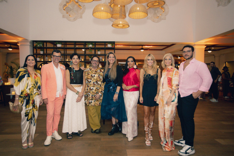 Deyanira Pappaterra, Sócrates McKinney, Mauricio Duarte, José Forteza, Sara Ranghi, Albania Rosario, Mercedes Campuzano, Angie Polanco y José Cristian Lagares