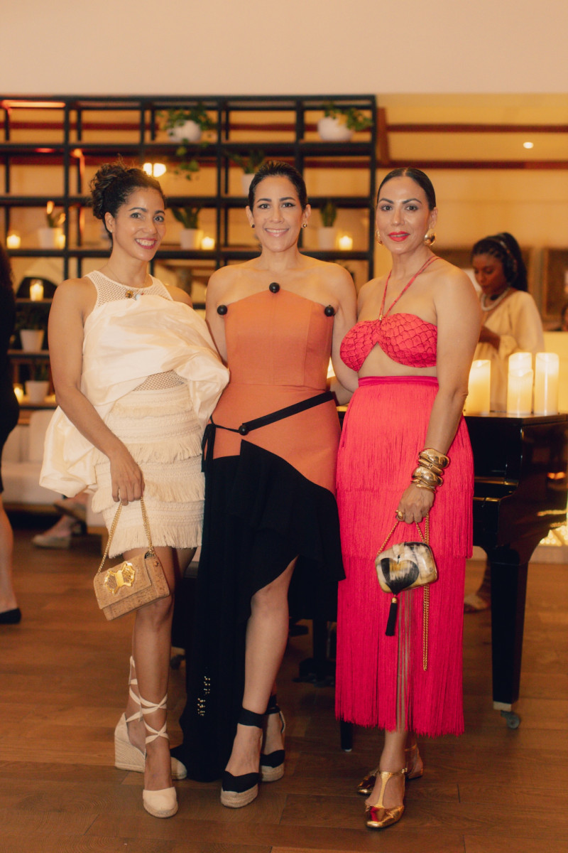 Jennifer Taveras, Perla Gómez y Johanna Beato