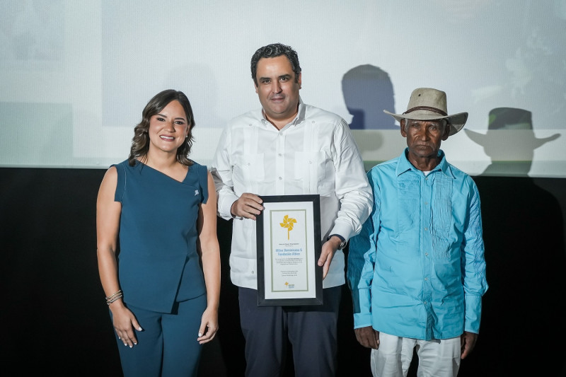 Laura Rojas, Danilo Ginebra y Elsan Emilio Díaz