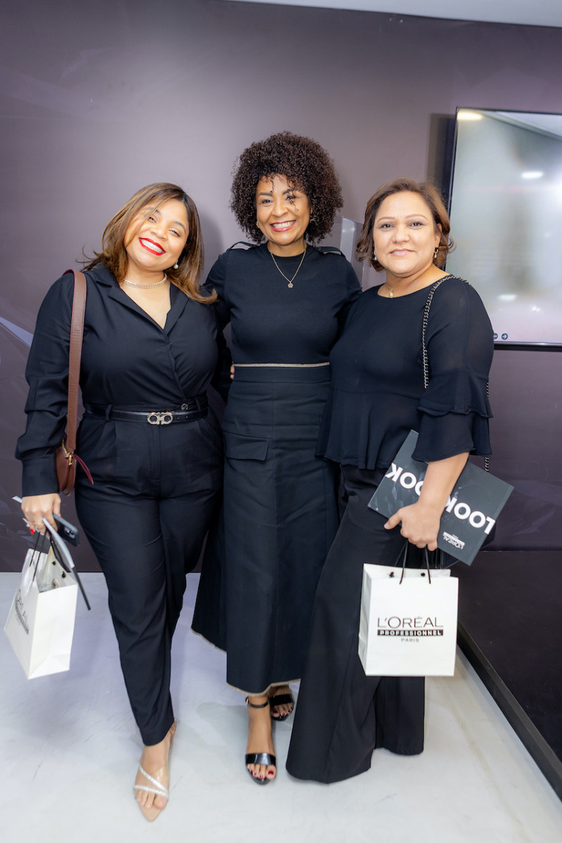 Zunny Beltré, Dania Núñez y Lilian Rodríguez