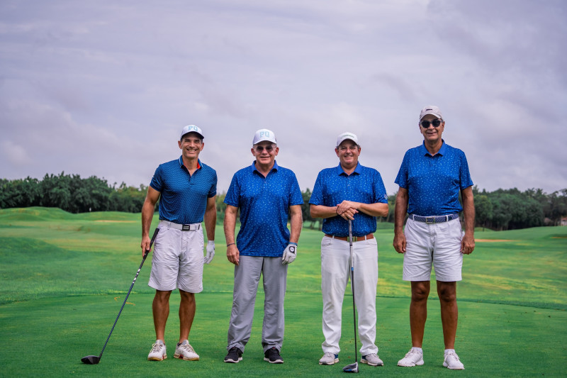 Frank Álvarez, Pedro Brache, Tito Brenes y Santiago Hazim