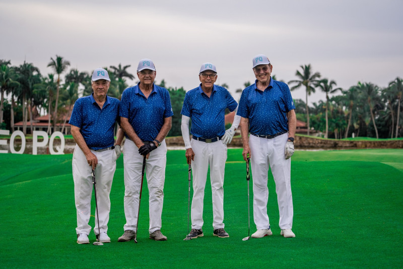 Leonardo Vargas, Gabriel Roig, Porfirio Brito y Luis Sanabia