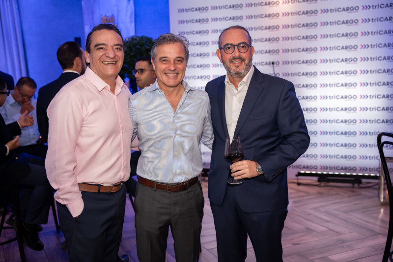 César Mañón, José Fernando Cañal y Adrián Molina