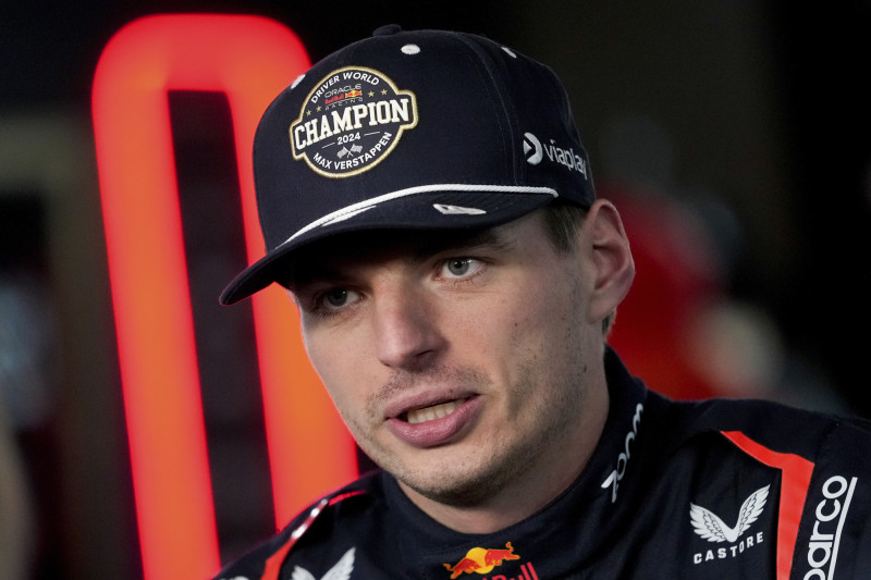 El piloto de Red Bull, Max Verstappen, de los Países Bajos