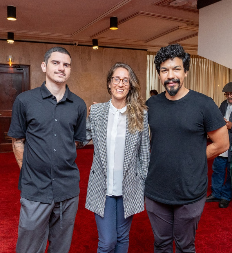 Bruno Bonelli, Beatriz Germán y Pablo Chea