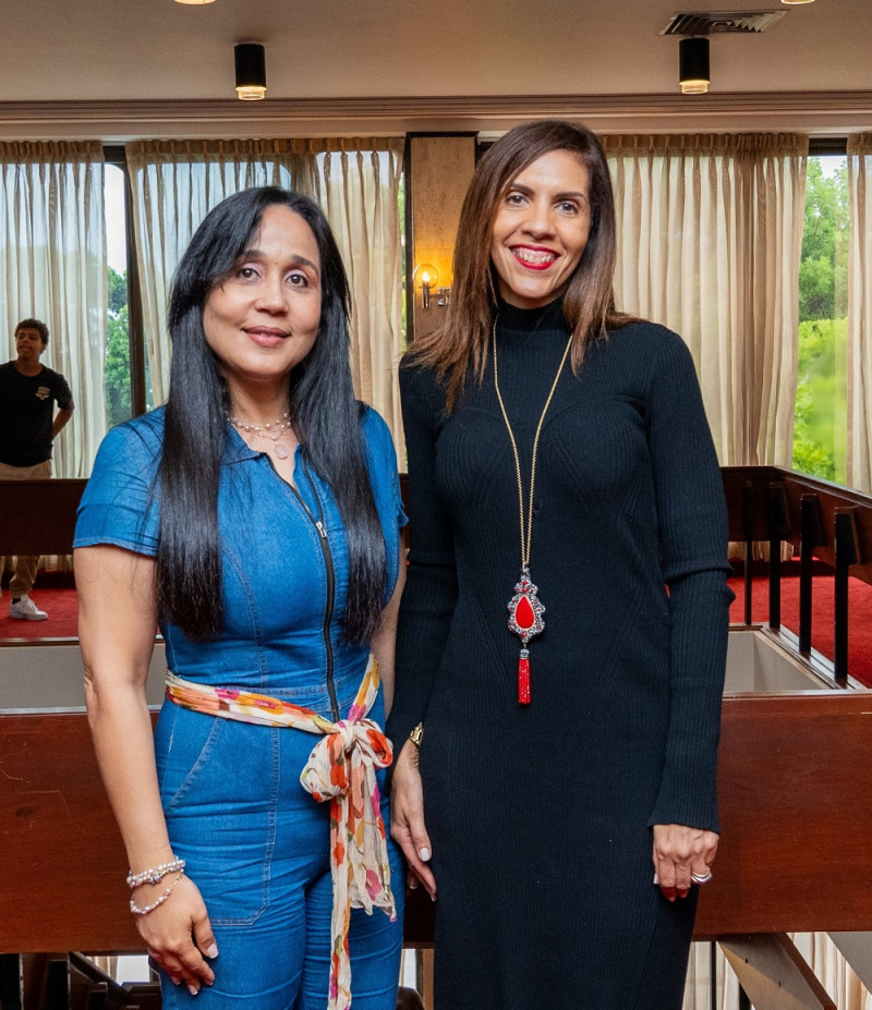 Yina Martínez y Ingrid Tarazona