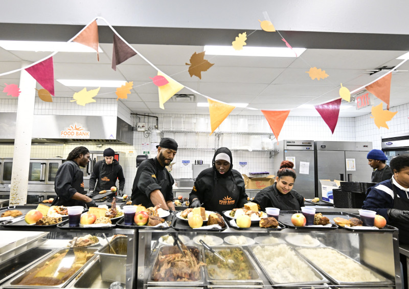 Empleados del Food Bank For New York City