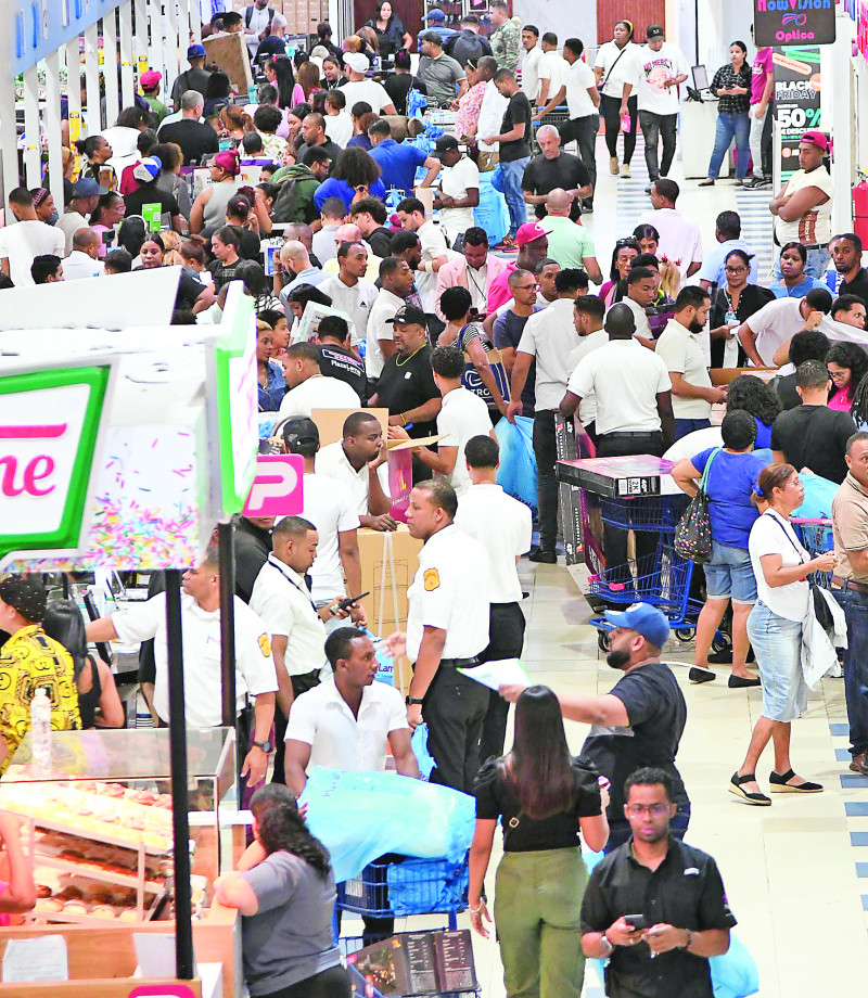 Las cajas registradoras de las tiendas lucian abarrotadas.