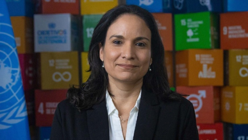 Gabriela Alvarado, Representante Paìs del Programa Mundial de Alimentos (PMA).