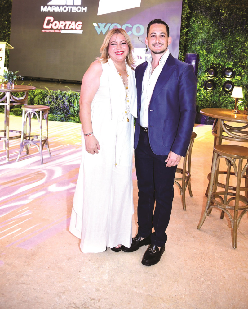 Arelis Arias y Jorge Subero.