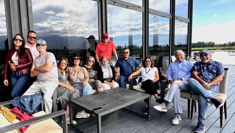 La visita a la Bodega Alfa Cruz en Mendoza fue una de las grandes experiencias vividas en esta edición de “A Fiebrar pa’ Argentina 2024".