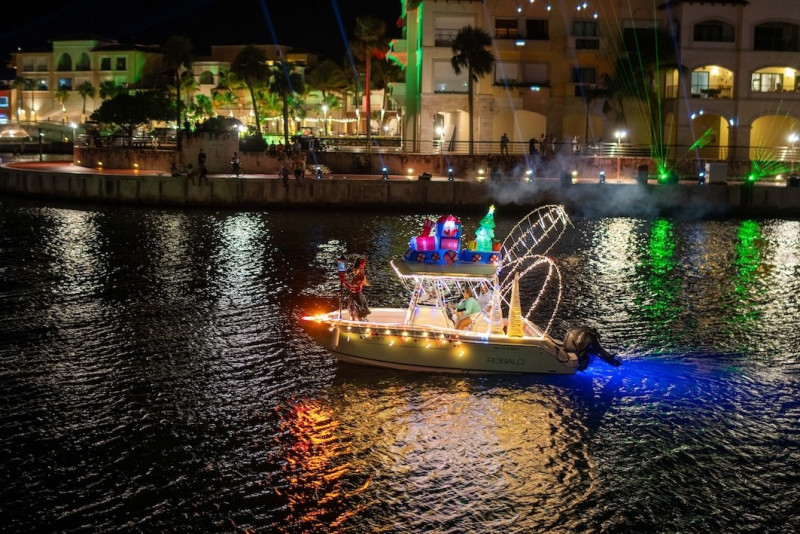 Christmas Boat Parade: una noche de magia, alegrías y diversión en la Ciudad Destino Cap Cana.