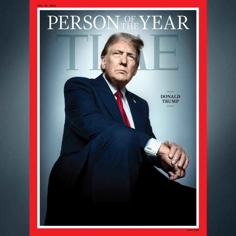 Donald Trump en la revista Time