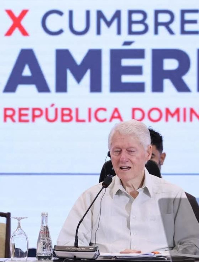 El expresidente de Estados Unidos, Bill Clinton.