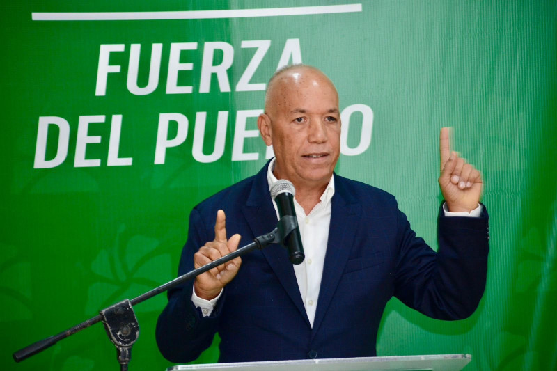 Rolando Rosado Mateo, vicesecretario de la Fuerza del Pueblo (FP)