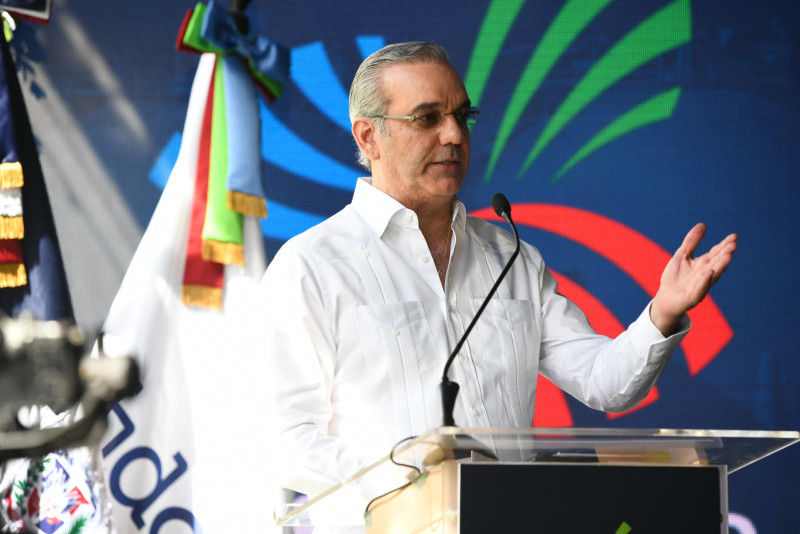 El presidente Luis Abinader.