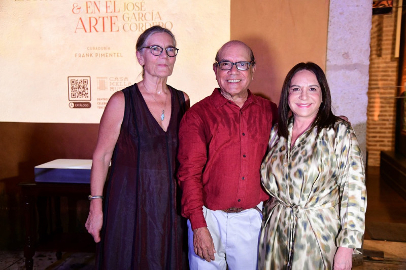 Beatrice Escoffier, José García Cordero y Altagracia Mella Russo.