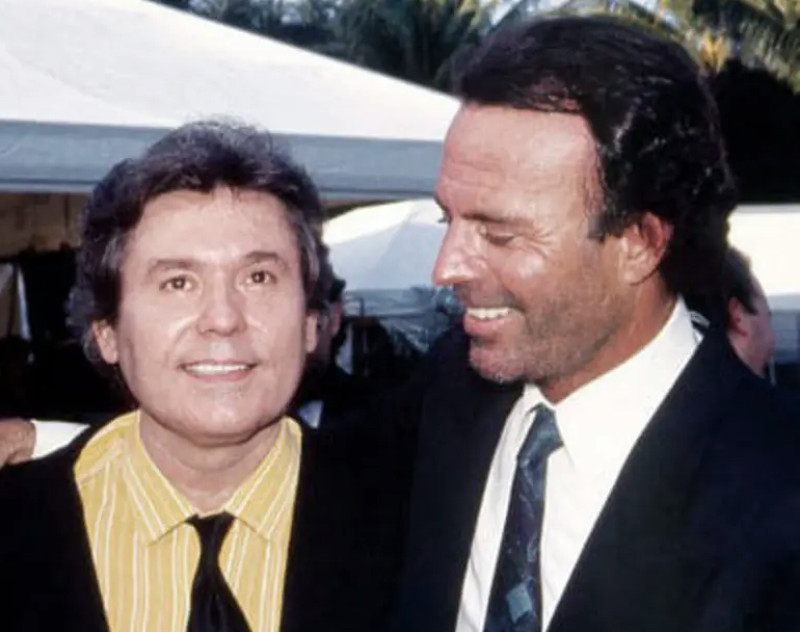 Raphael y Julio Iglesias