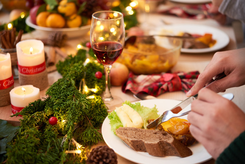 La alimentación en fiestas navideñas