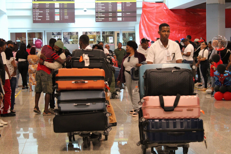 Las proyecciones de Aeropuertos Dominicanos XXI (Aerodom) indican que más de 400,000 pasajeros utilizarán esta terminal aérea durante el mes de diciembre.